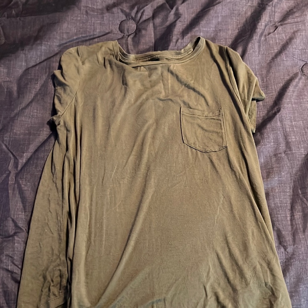 Size medium green Aeropostale shirt